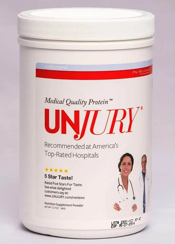 Unjury unflavored Whey Protein