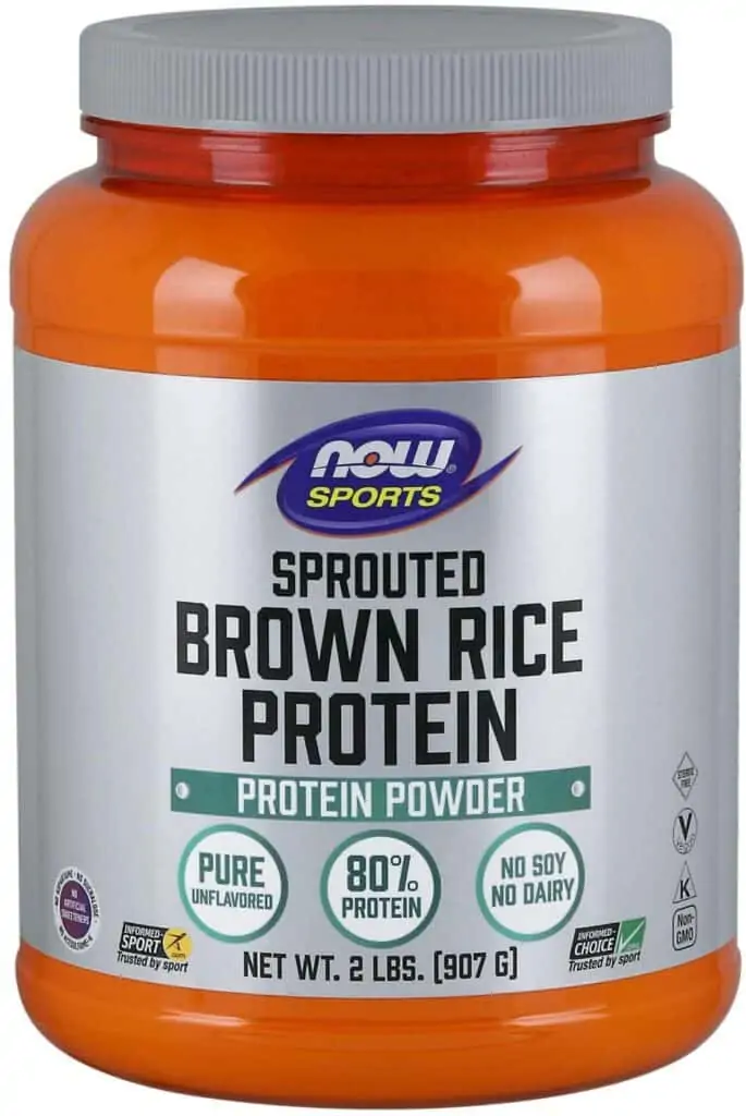 Now Sports Nutrition Sprouted Brown Rice Powder