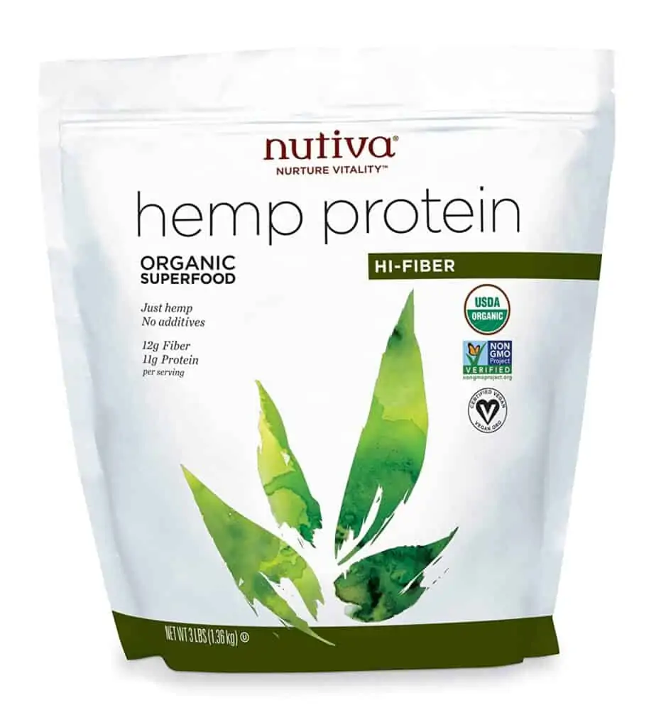 Nutiva Hemp Protein Hi Fiber Powder