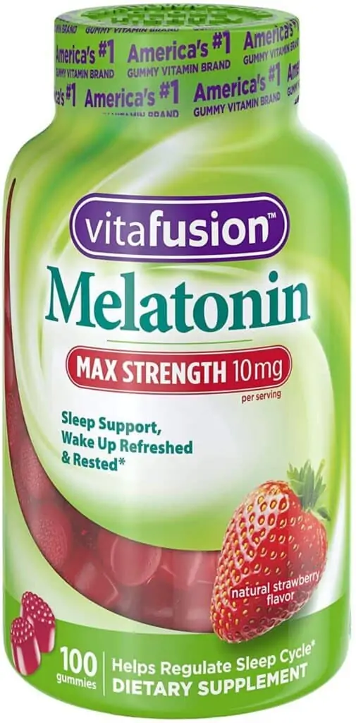 Vitafusion Max Strength Melatonin Gummies