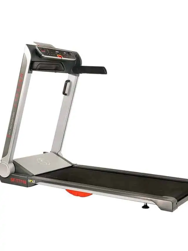 The Sunny SF-T7718 Treadmill: Wide & Folding