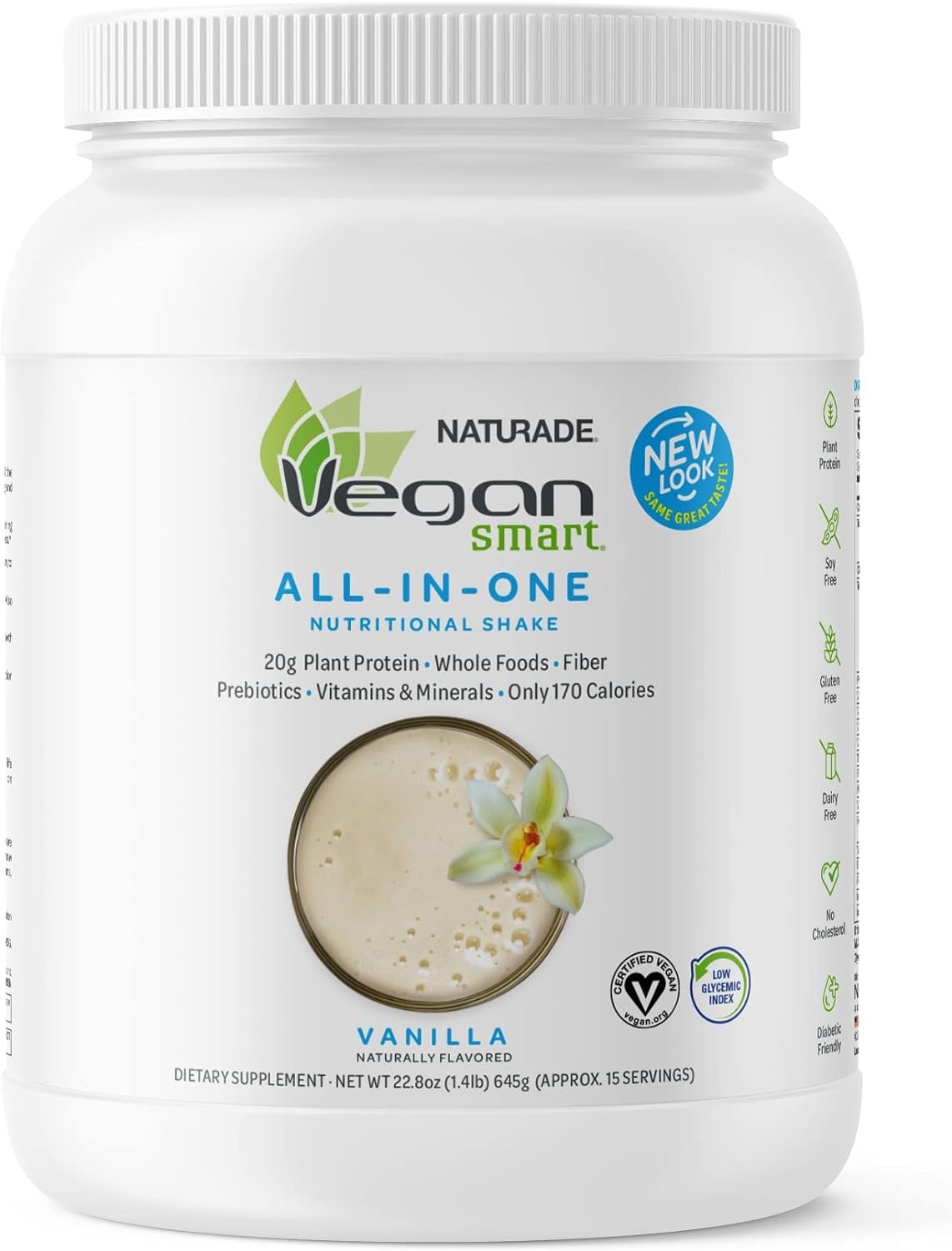Vegan smart Plant-Based Protein Powder by Naturade