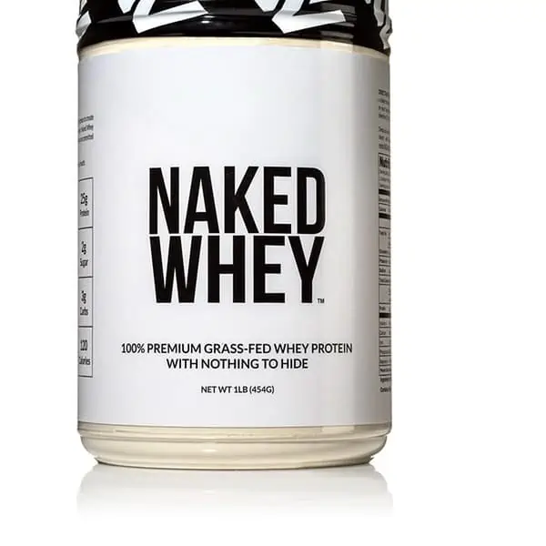 Naked Whey Unflavored 100% Grass-Fed Whey Protein Powder