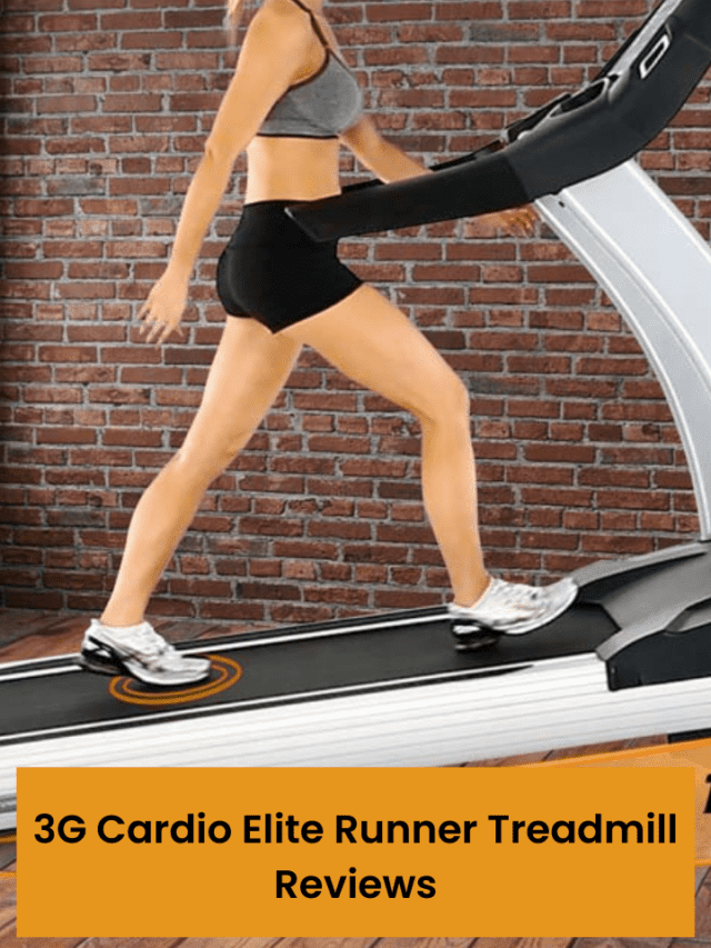 3G Cardio Elite Treadmill Love Exercising? Boost It Up
