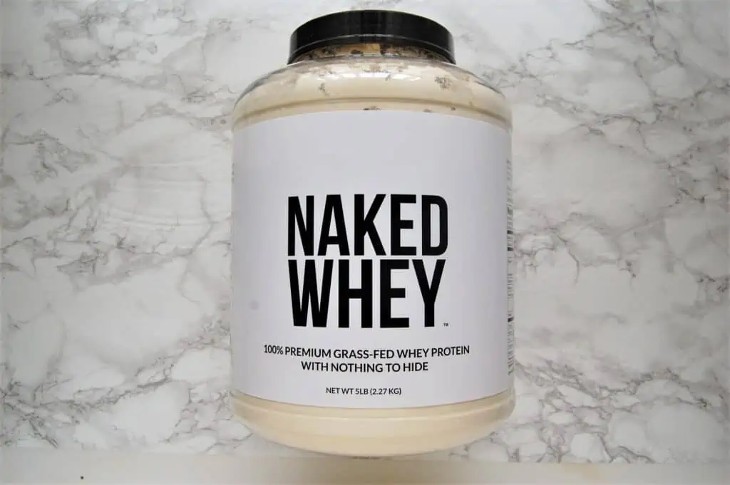 Naked WHEY 5LB 100% Grass Fed Unflavored Whey Protein Powder