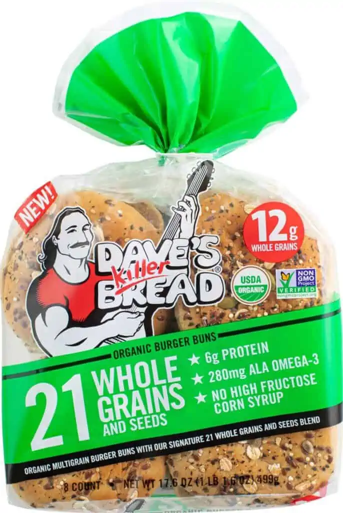 Dave’s Killer Bread Organic Burger Buns