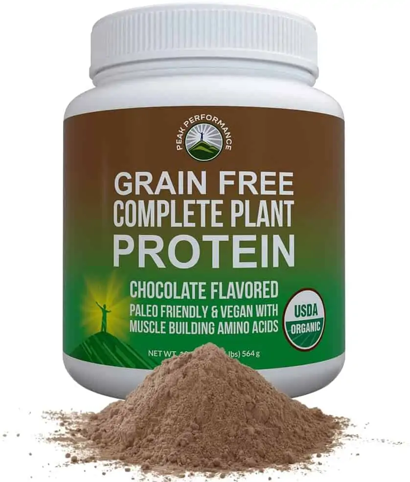 Organic Paleo Grain Free Plant Based Protein Powder