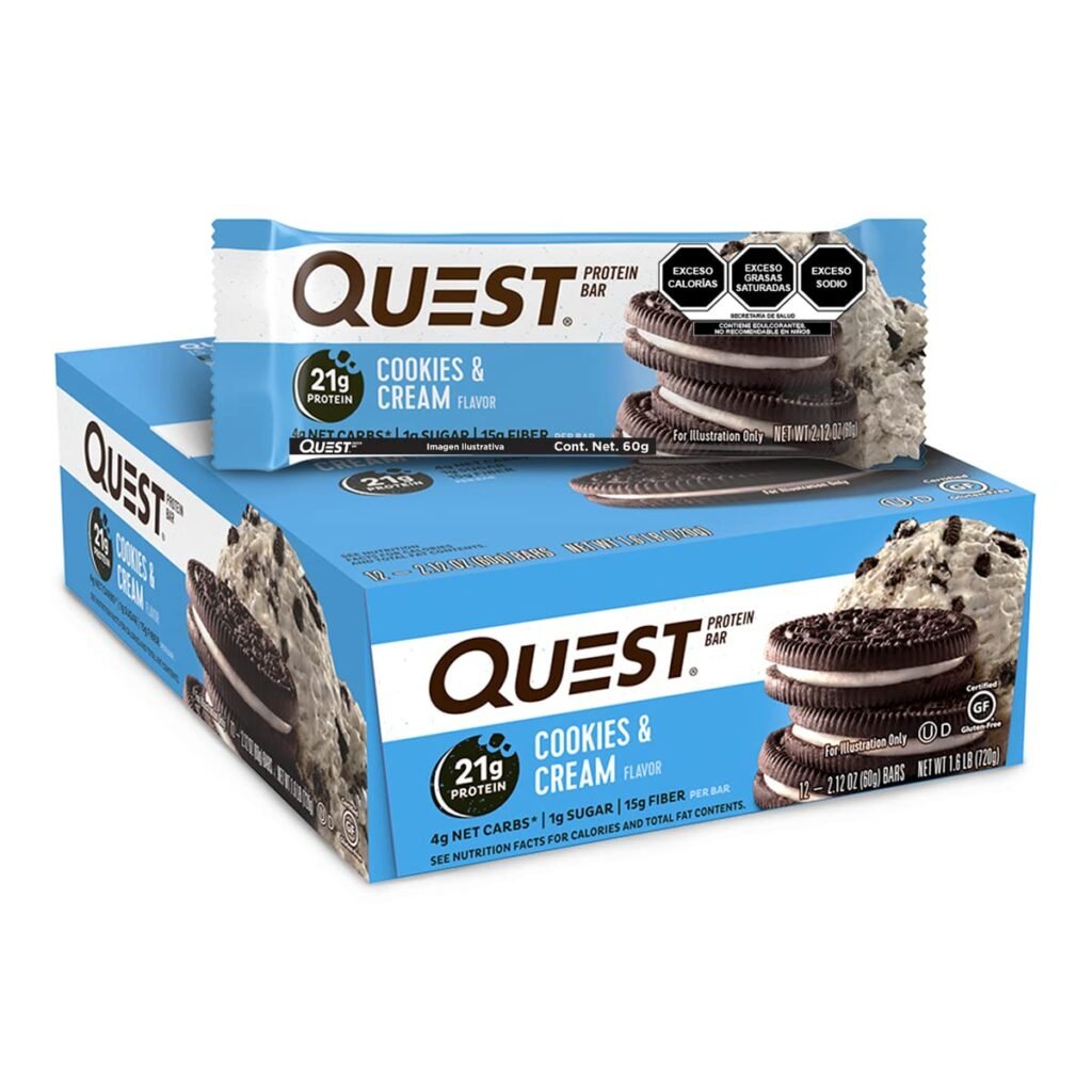 Quest Bar Cookies Cream