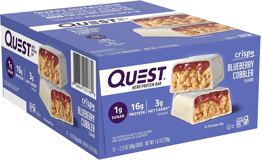 Quest Nutrition Blueberry Cobbler