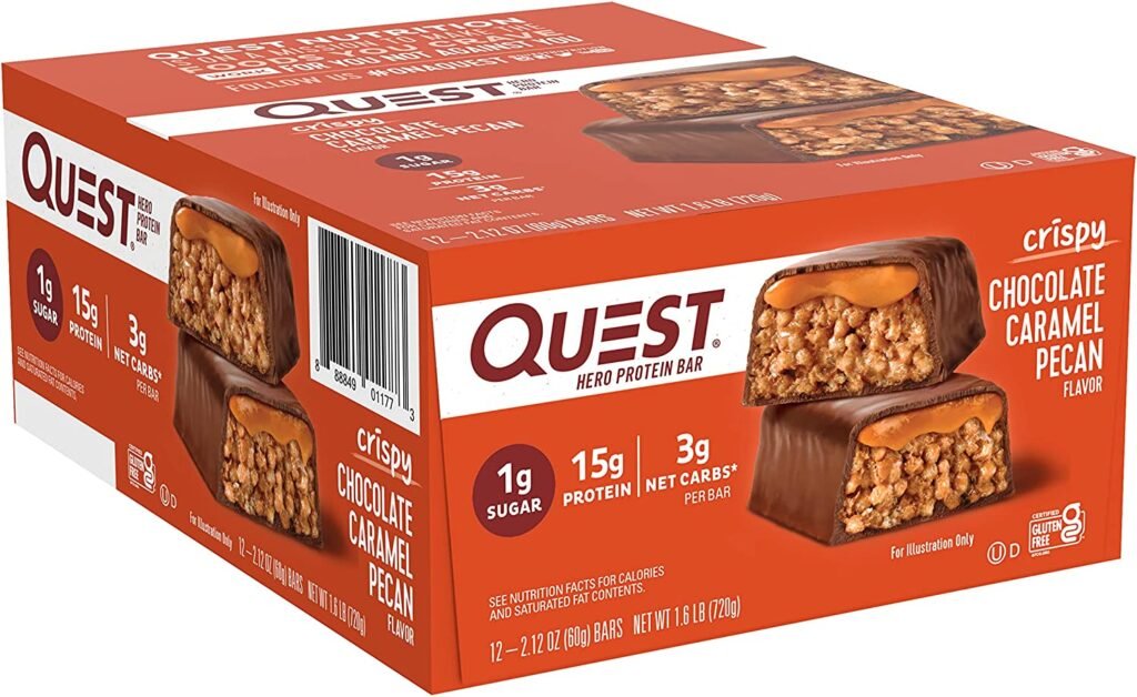 Quest Nutrition Chocolate Caramel Pecan