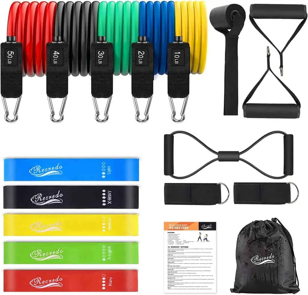 Resistance Bands Set 17 pcs