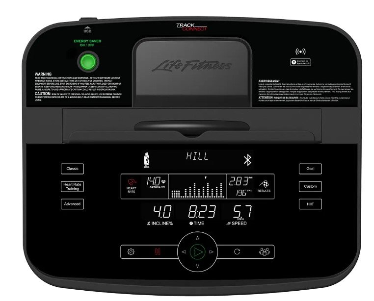 Life Fitness Run CX Console