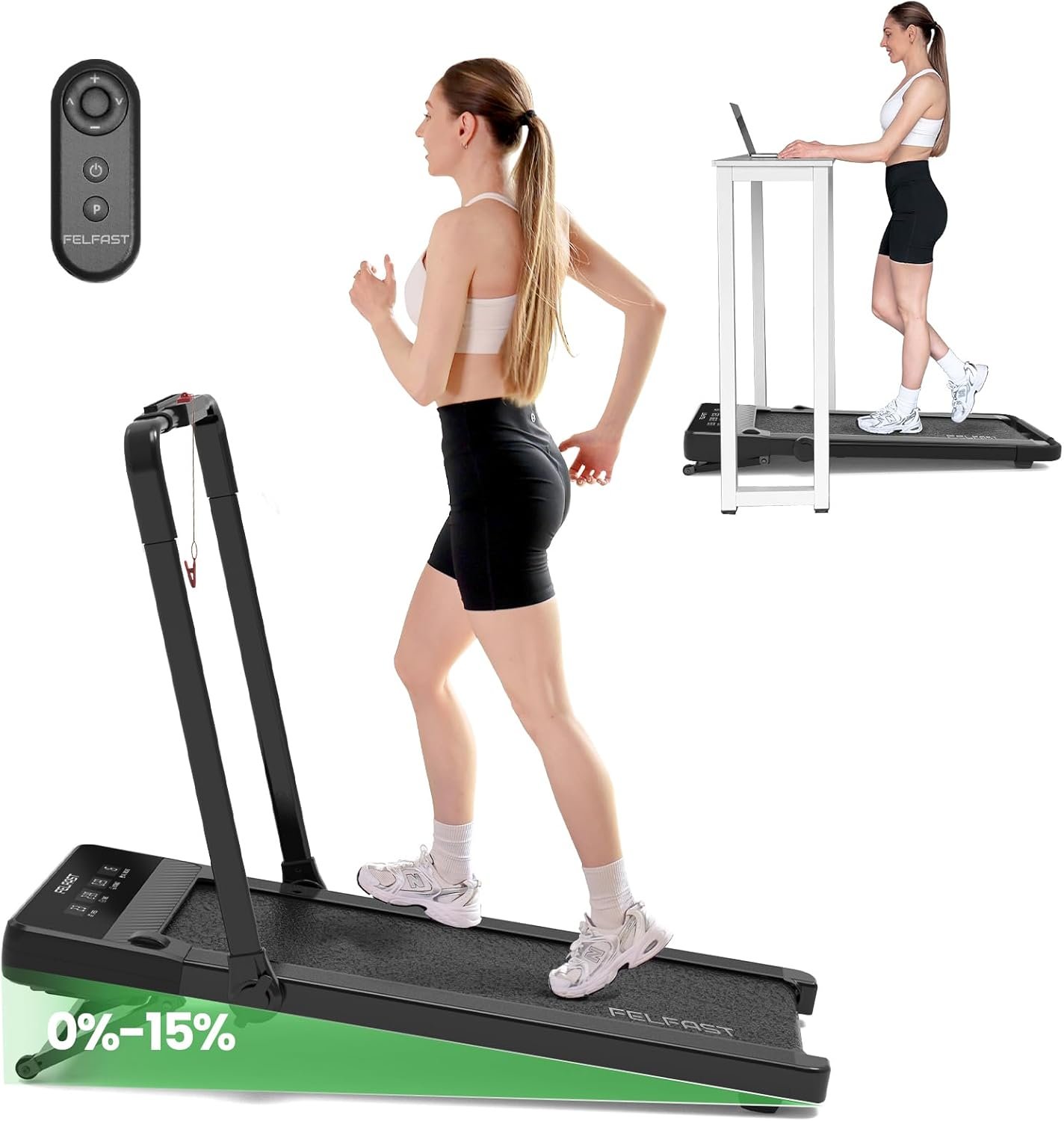 FelFast Walking Pad Treadmill